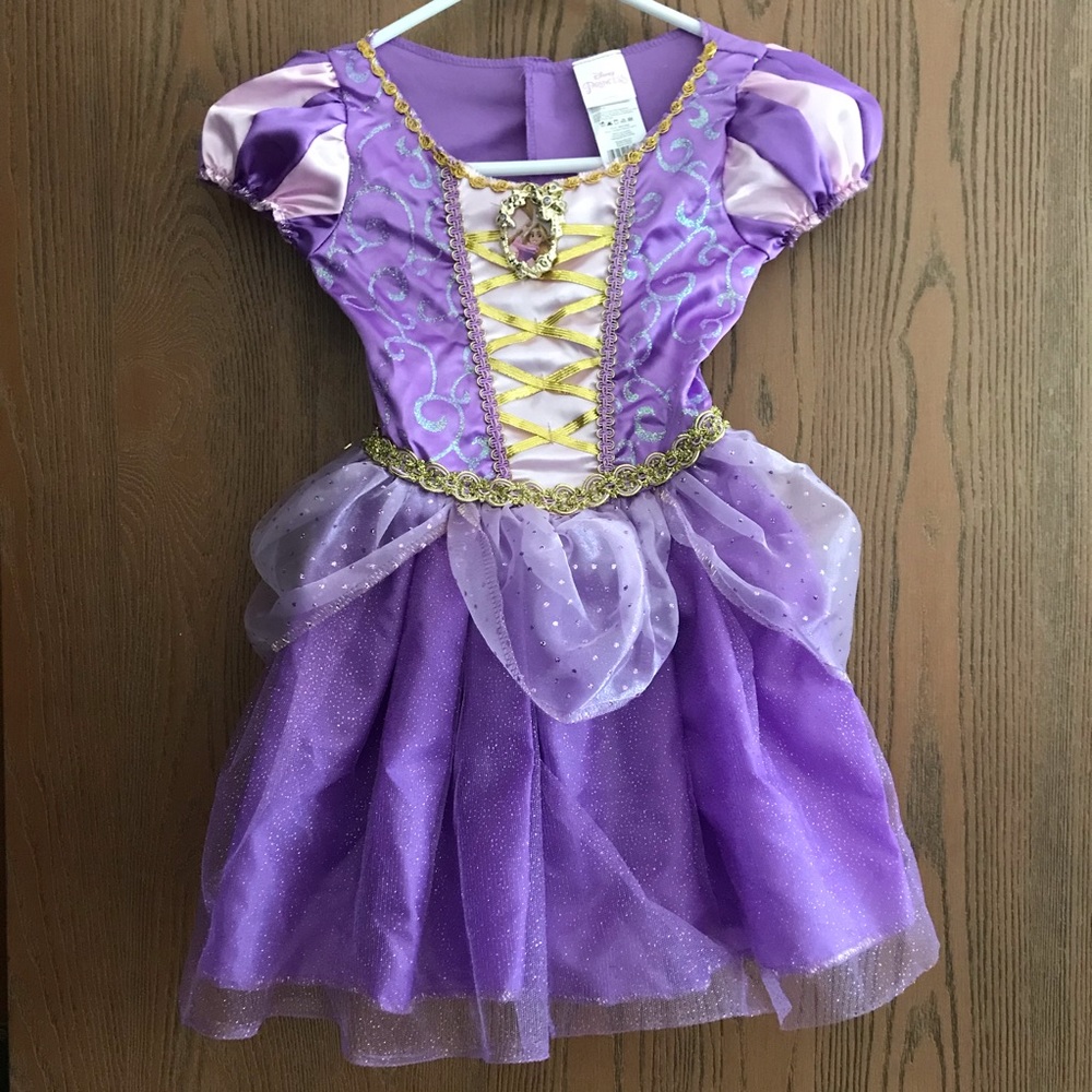 Disney Tangled Rapunzel Dress Costume